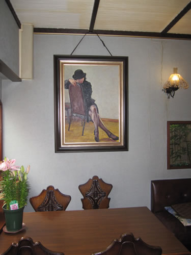 ○○の絵画が飾ってます